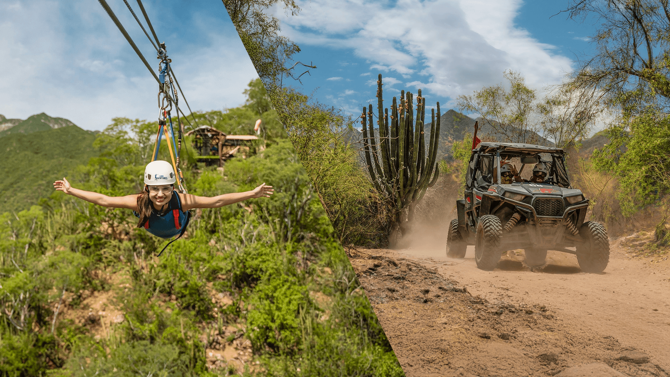 Outdoor Adventure 4x4 + Zipline + Rappel